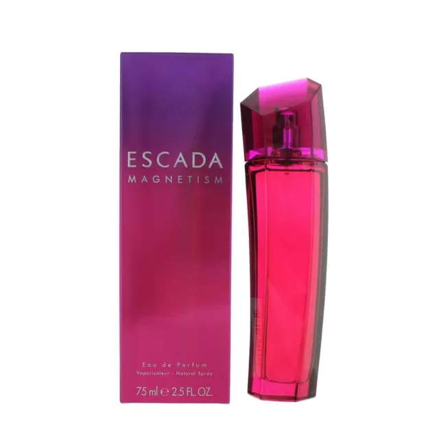 Escada Magnetism - Eau de Parfum pour Femme 75ml NEUF & AUTHENTIQUE /À Domicile