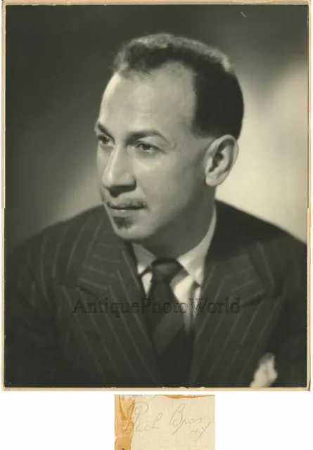 Jose Ferrer Spanish composer guitarist vintage art photo by Pach Bros