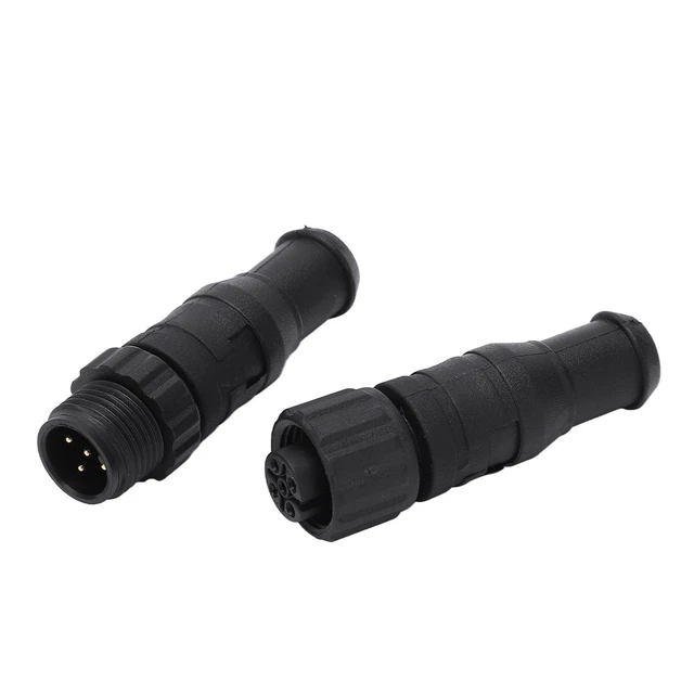 2PCS Marine NMEA 2000 Terminators - M12 Male Female 5 Pin IP67 Waterproof For
