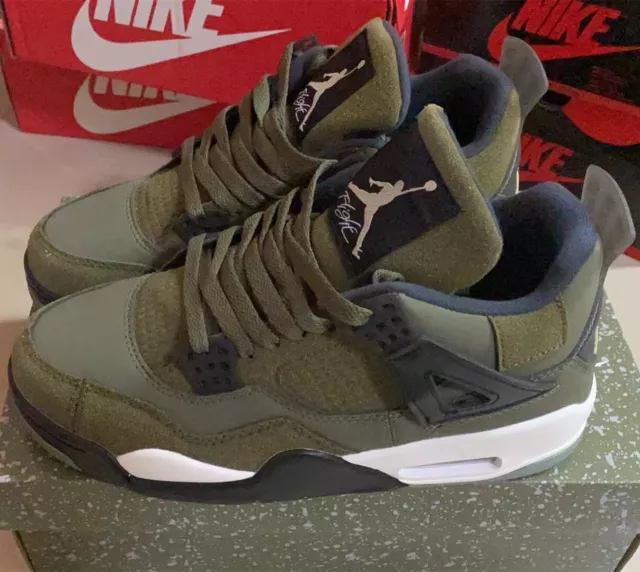 Jordan Air Jordan 4 Retro Craft SE Medium Olive/Pale Vanilla FB9927-200 US Size