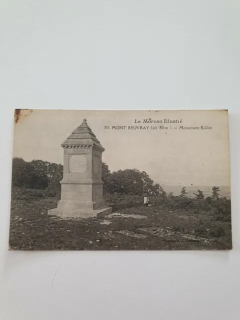 Carte Postale Mont Beuvray 1900