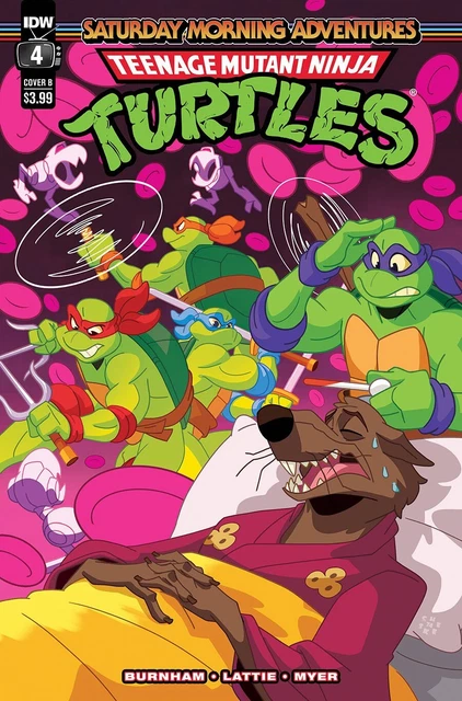 Teenage Mutant Ninja Turtles Saturday Morning Adventures #4 Cover B NEW 00421