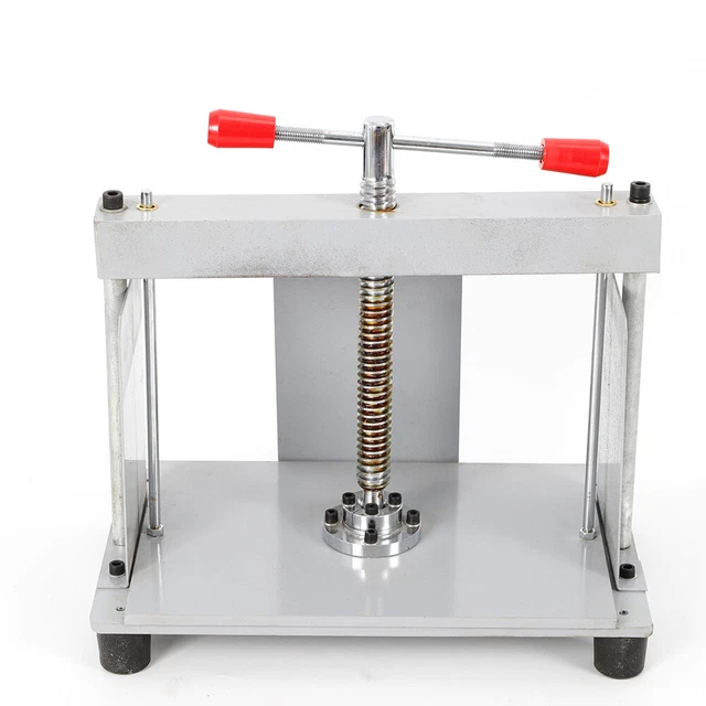 Neu Flachdrücken Maschine Buchbinder Buchbinderpresse für A4 Papier 300*215mm 9