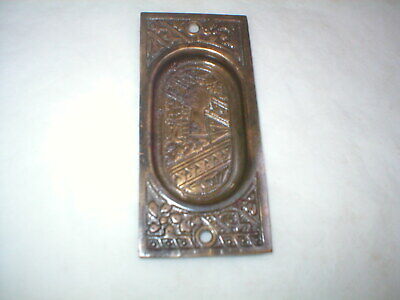 Antique Victorian Pocket Doorplate