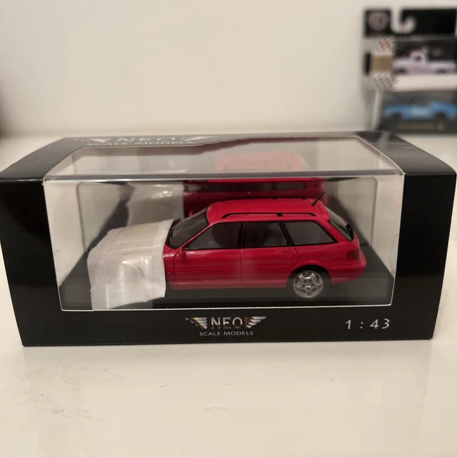 Miniature Top Marques Audi RS2 Avant Rouge - Résine 1/43 - TM43-26C