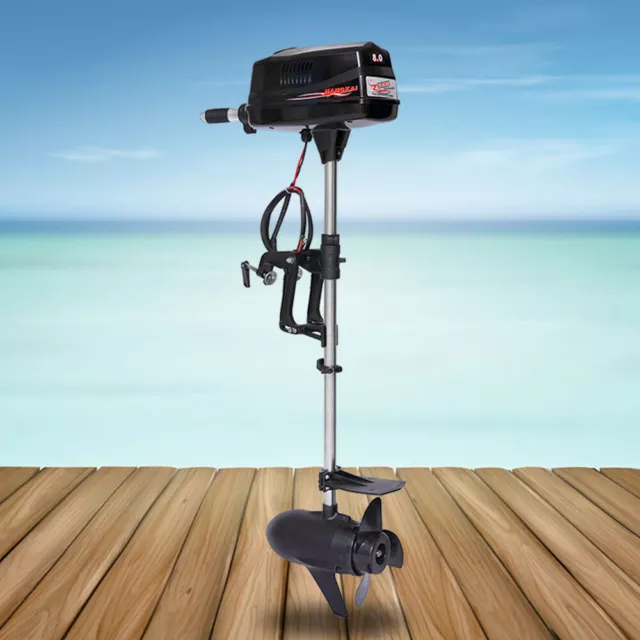 1.8KW 48V Moteur de bateau hors-bord Brushless Moteure sans brosse de pêche FR