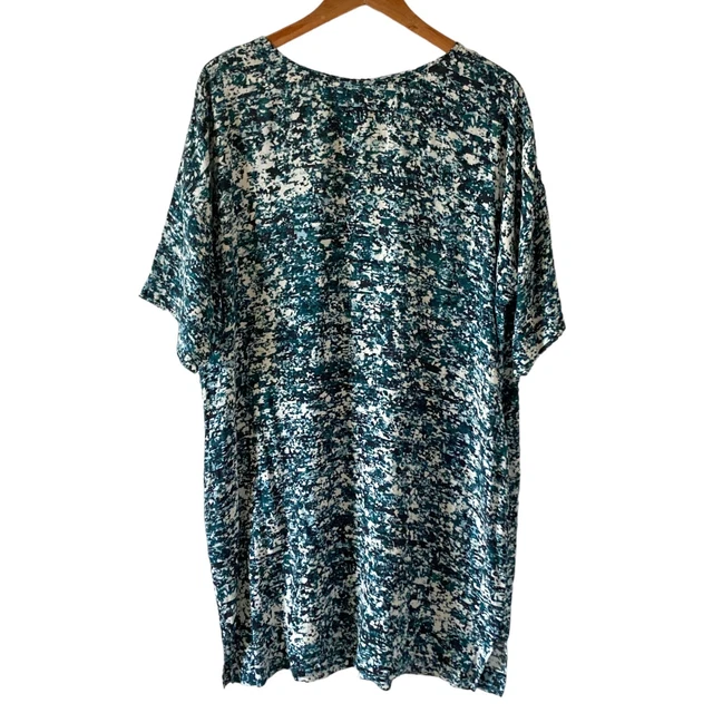KIN BY JOHN Lewis Women s Patterned Dress 100 Viscose Size 16