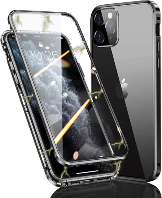 Funda de Móvil IPHONE 11 Pro Max 360 Grados Magnética Protección Completa Ellmi