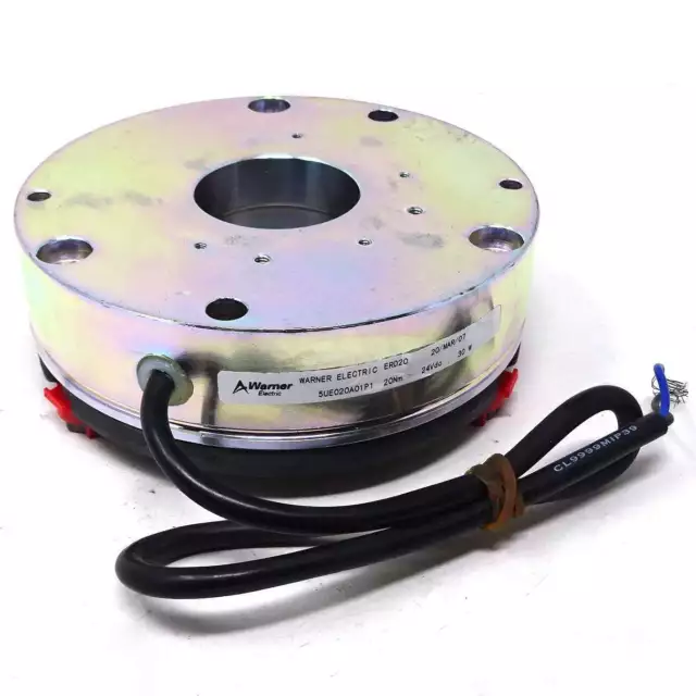 Freno elettromagnetico 5UE020A01P1 Warner ERD20 20Nm 24VDC 30W Freno elettromagnetico 5UE020A01P1 Warner ERD20 20Nm 24VDC 30W