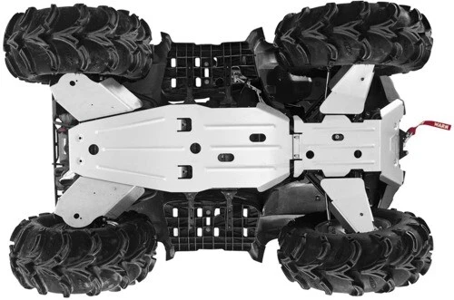 Warn Chassis Body Armor 78518 Chasis Guard Utv Belly Skid 37-4242 61-78518