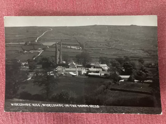 RP Widecombe Hill. Widecombe in the Moor - Posted.