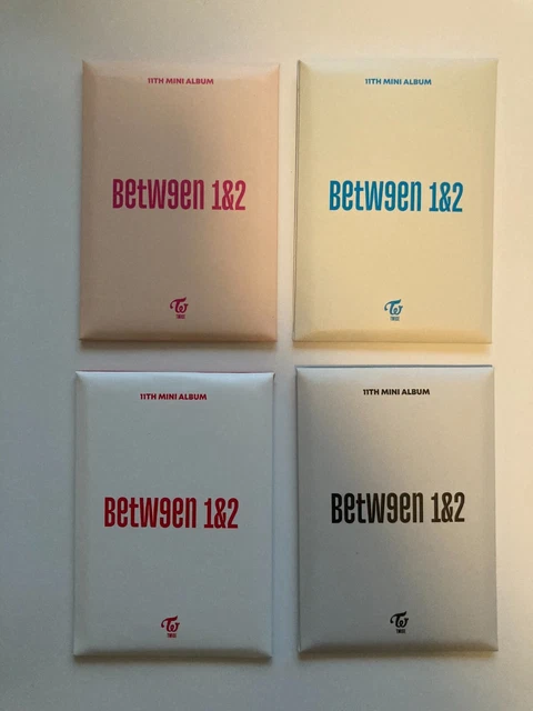 TWICE Between 1&2 Talk That Talk Official Preorder Photocard Set
