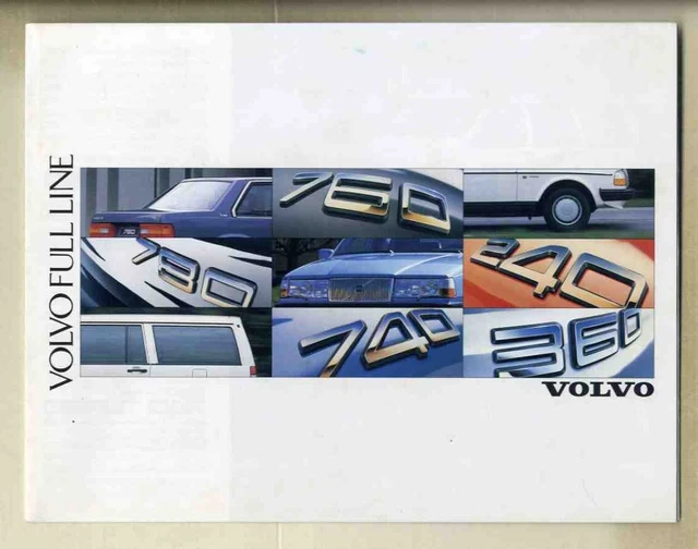 B5345  Late 1980s  Volvo general catalog
