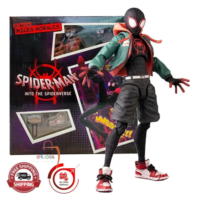 S.H.Figurines Spider-Man Across The (Miles Morales) Action Figurine