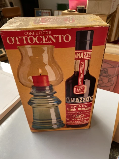 lampada pubblicitria ramazzotti 800 epoca collezione