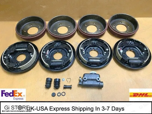 Complete Master Brake Kit 9" Fits Jeeps Willys MB GPW CJ2A CJ3A CJ3B CJ5 1941-71