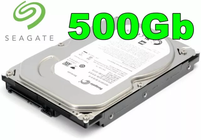 Seagate 500GB 3.5 PC/Desktop SATA HDD Internal/Int Hard Disk/Disc Drive BULK QTY