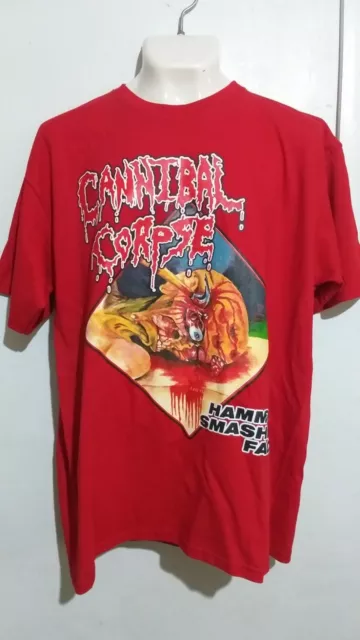 Cannibal Corpse hammer smashed face T shirt death metal morbid angel deicide