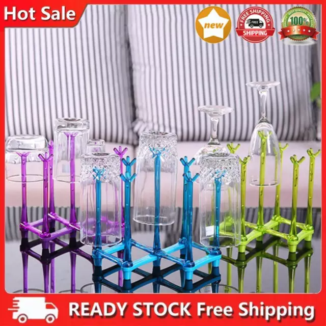 Practical Bottle Drying Rack Anti-deform Glass Drying Drain for Glasses Cups Mug