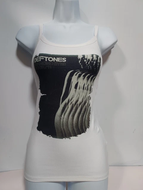 Deftones tank top ribbed vintage poster diamond deftones shirt   xs through xxl