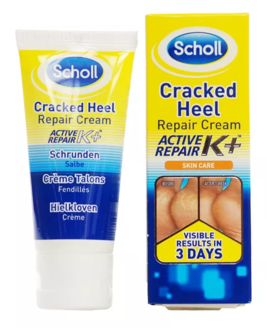 Scholl Cracked Heel Repair Cream Active Repair K+ - 60Ml