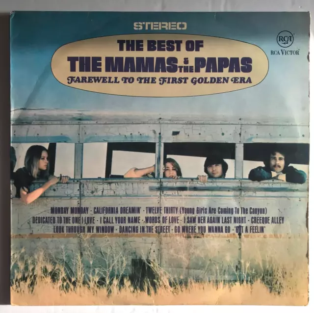 The MAMAS & The PAPAS - Best of 1976 Vinyl LP (Farewell To The First Golden Era