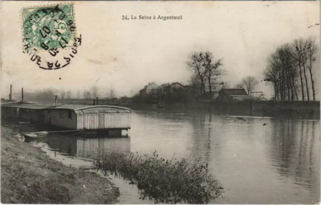 CPA La Seine a SILVEREUIL (806987)