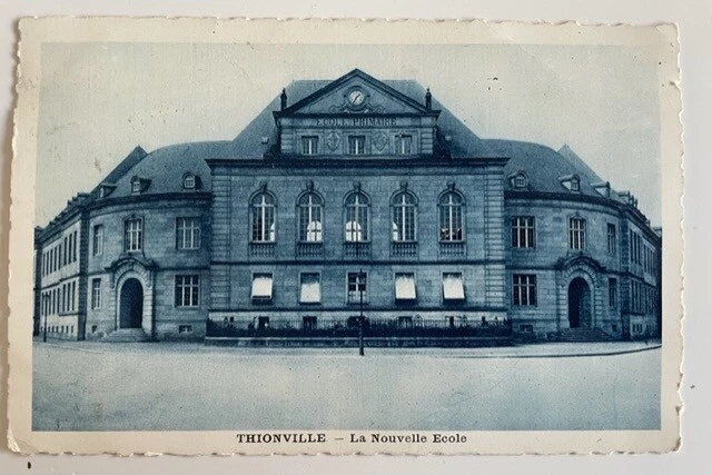 CPA 57 THIONVILLE La nouvelle Ecole (l'Ecole Poincaré) DIEDENHOFEN (1934)
