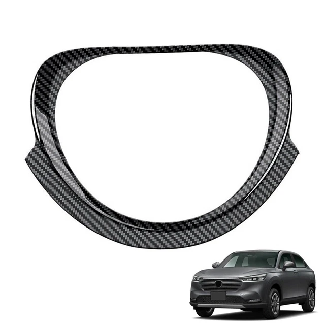 Per Vezel-V 2021 2022 interni auto fibra di carbonio pannello sterzo ruota A B8B3 2