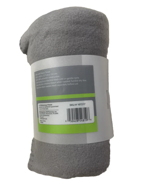 Fleece Throw  CVS House To Home for Sofa 100% Soft Polyester Throw, 50" x 60"
