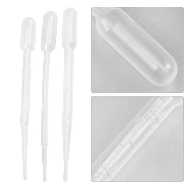 300 Pcs Squeeze Transfer Pipettes Essential Oil Transfer Pipette Dropper Liquid