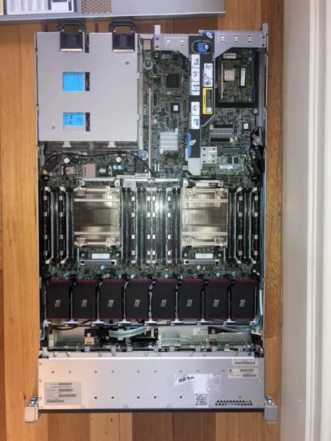 HP Proliant DL360p G8, 32Gb RAM, 1.2Tb HDD, 2 Xeon E5-2630v2 CPUs