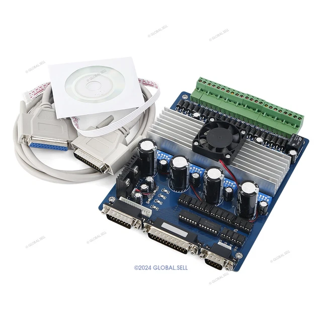 ENGMATE 4 AXIS CNC Kit TB6560 Driver HB Nema17 97oz-in Motor 12V PSU ...