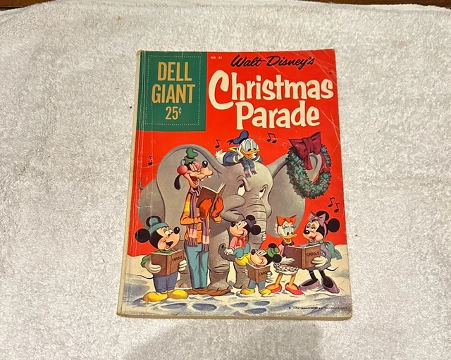DELL GIANT, WALT Disneys Christmas Parade No. 26. 1959 Walt Disney 2.