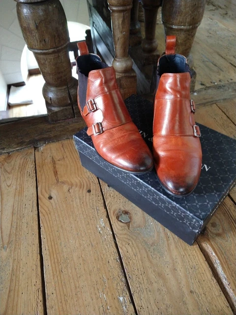 Bottines femme Melvin & Hamilton pointure 39 modèle Sally orang, boîte d'origine