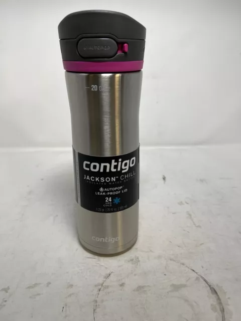 Contigo 20 oz. Jackson Chill 2.0 Vacuum Insulated Stainless Steel Water Bottle