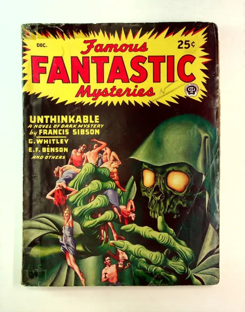 Famous Fantastic Mysteries Pulp Dec 1946 Vol. 8 #2 VG- 3.5