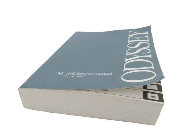 1995 Honda Odyssey Actual Factory Shop Service Repair Manual not supplement!