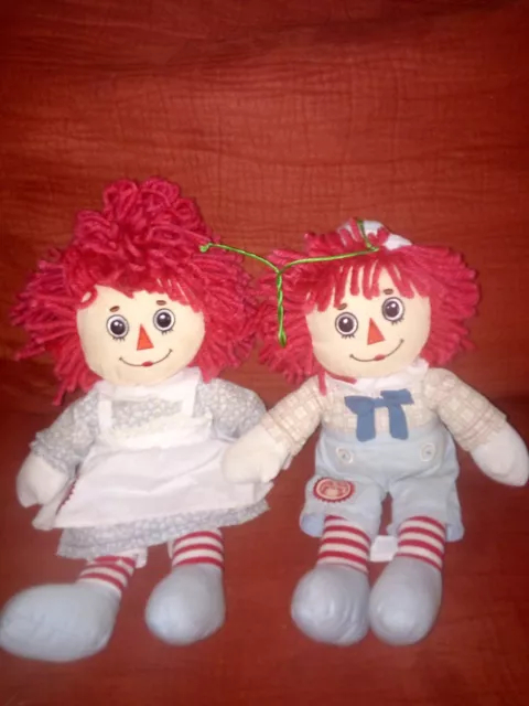 Raggedy Andy And Ann 95th Anniversary Dolls