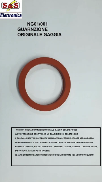 145845462 GUARNIZIONE SOTTOCOPPA ORIGINALE PER MACCHINA DA CAFFE' GRAN GAGGIA 145845462 GUARNIZIONE SOTTOCOPPA ORIGINALE PER MACCHINA DA CAFFE' GRAN GAGGIA