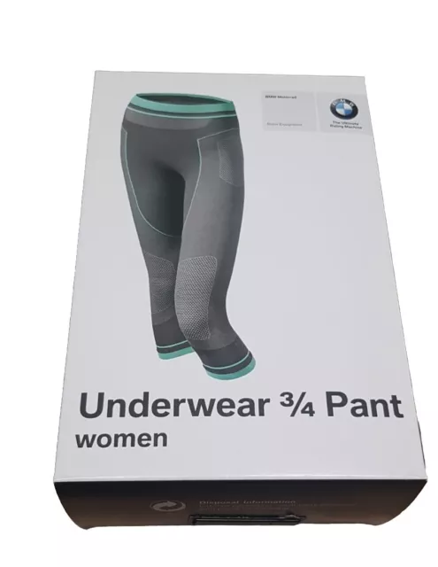 BMW Motorrad, Funkt.unterwäsche Sommer Damen 3/4 Hose, grau,Gr. XL, 76248553531