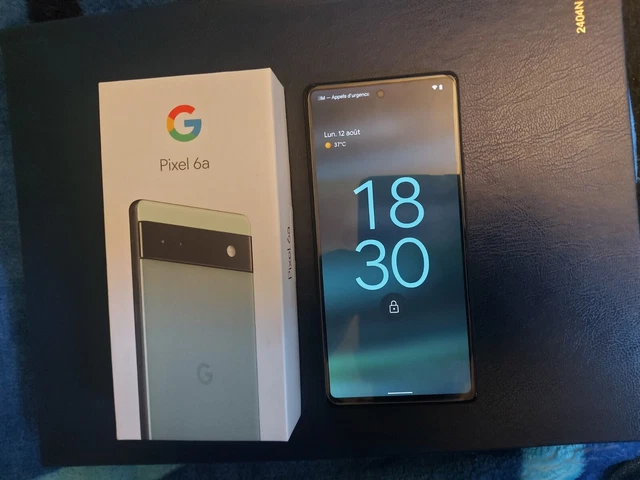 GOOGLE PIXEL 6A 128 Go Vert gris.Téléphone mobile Android opérateur SFR ...