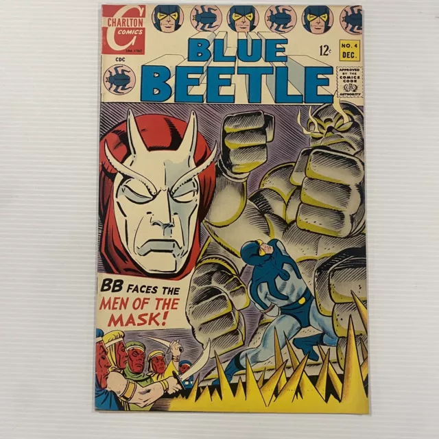 Blue Beetle #4 1967 FN/VF  Charlton