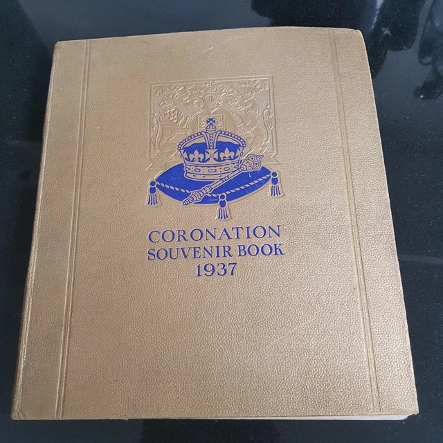 Vintage Coronation Souvenir Book 1937