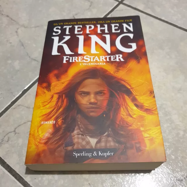 Firestarter. L'Incendiaria. Stephen King Sperling Bon État