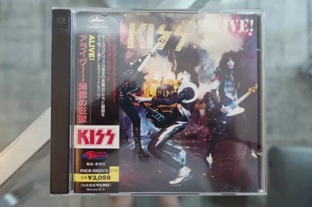 Kiss Alive - 2 CD Japan mit Obi