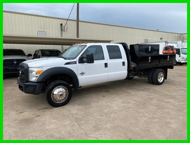 2016 Ford Super Duty F-550 DRW XL 6.7 Diesel Flat Bed Dually Work Truck Hot Shot