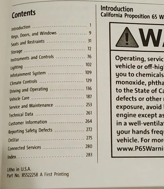 GENUINE OEM 2024 Buick Envista Owners Manual Guidebook & Storage Case