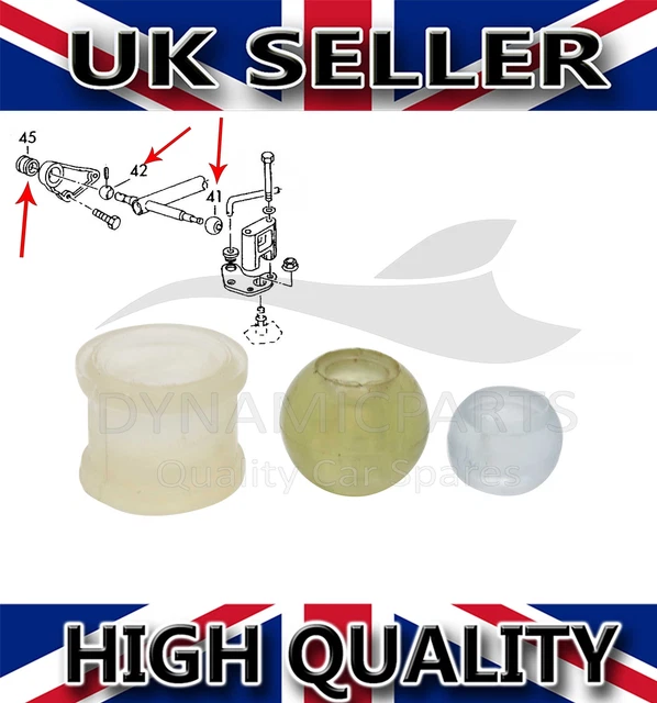 FOR VW T4 Transporter Camper Van Gear Selector Linkage Repair Kit Set