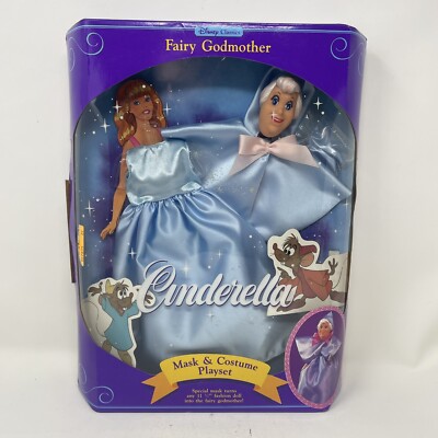 DISNEY CLASSICS CINDERELLA Barbie Doll w Little golden book Vintage
